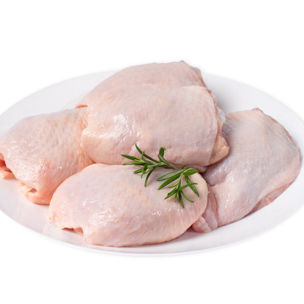 Quick frozen un-aged free range boned Chicken Thigh