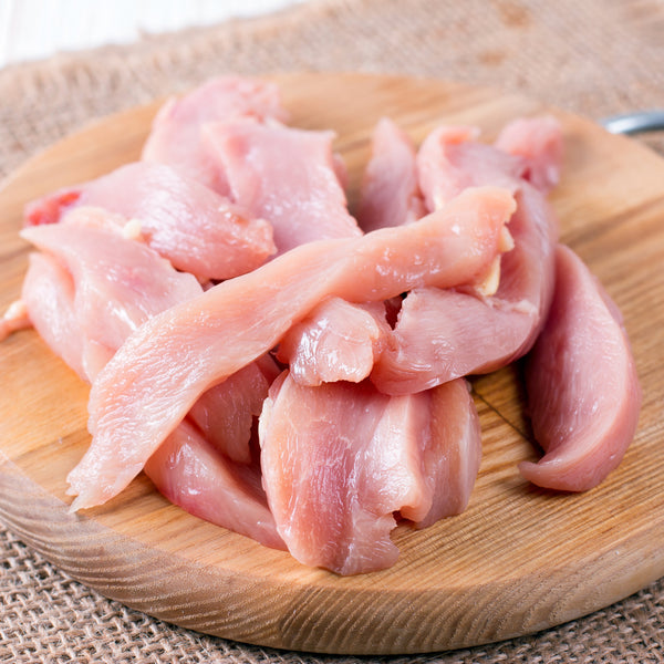 Quick frozen un-aged free range Chicken Fillets