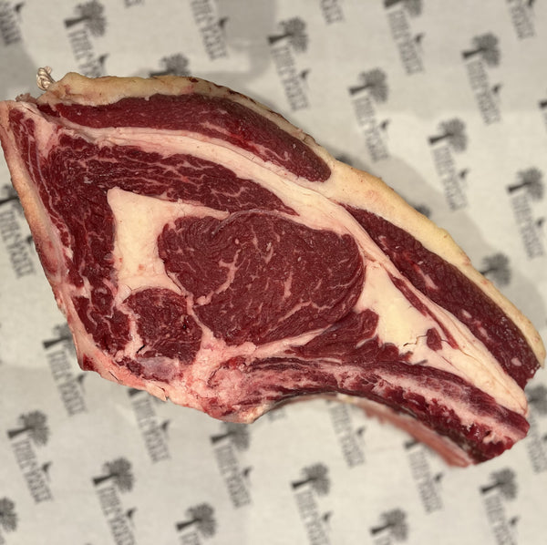 Grass Fed Beef 'Cote de Boeuf' Ribeye Sharing Steak on the bone