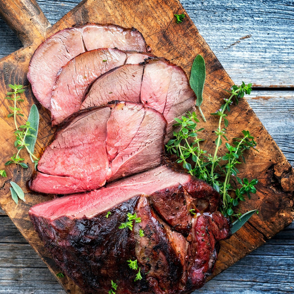 Quick Frozen, Un-aged Wild venison haunch roast (boned)