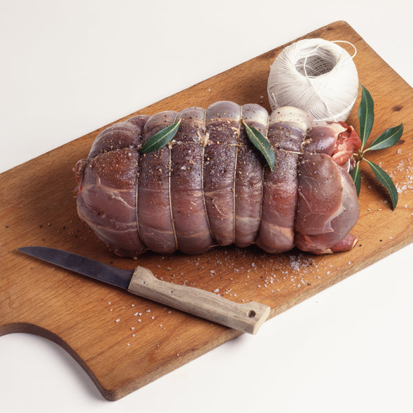 Wild venison haunch roast (Leg of Venison boned) (frozen)