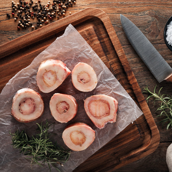 Quick Frozen Un-aged grass fed beef Marrow Bone pack